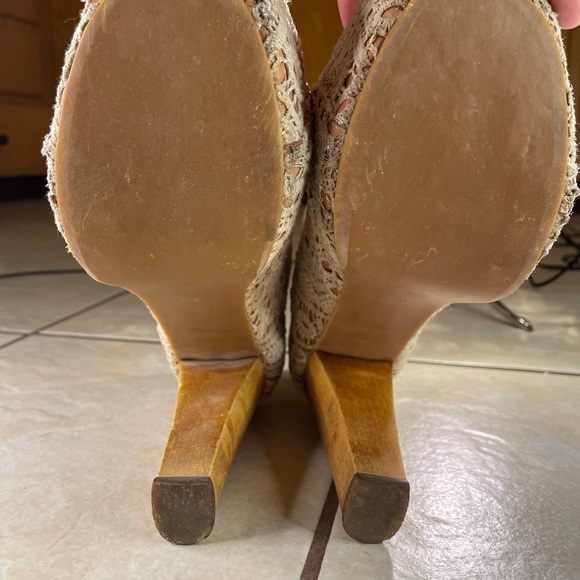 Jeffrey Campbell Lita Women's Platform Lace Up Ankle Boots Size 8 - Picture 10 of 15